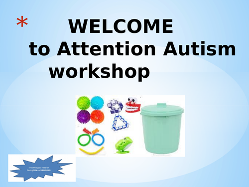 Attention autism powerpoint presentation for parents