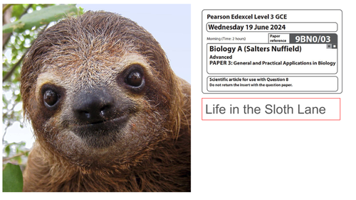 Scientific article 2024 (Edexcel A)