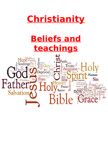 AQA A RS Christianity Beliefs and Teachings Revision Booklet