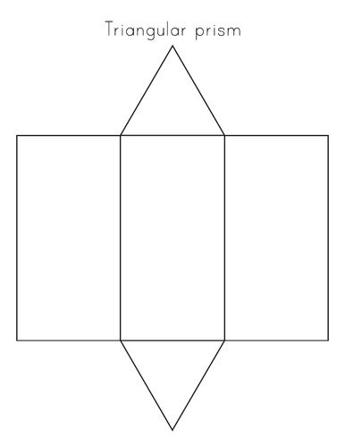 Make Triangular prism out of paper
