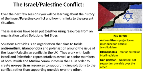 6th Form RE: Israel/Palestine Conflict