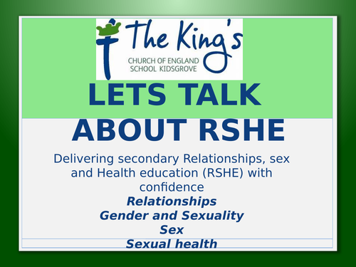 Delivering RSHE with confidence | Teaching Resources