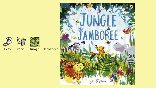 Jungle Jamboree Colourful Semantics Blank