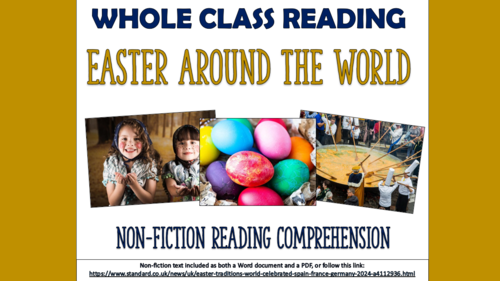 Easter Around the World - KS2 Whole Class Reading Comprehension Lesson!