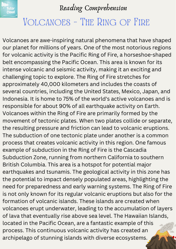 Volcanoes – The Ring of Fire
