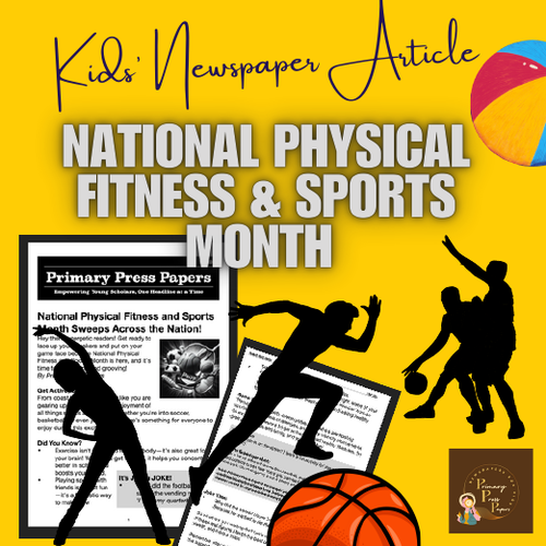 National Physical Fitness and Sports Month: Get Active, Get Healthy! ~ Kids Reading & FUN