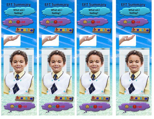 KS2 EFT Tapping Sequence Reminder Bookmarks.