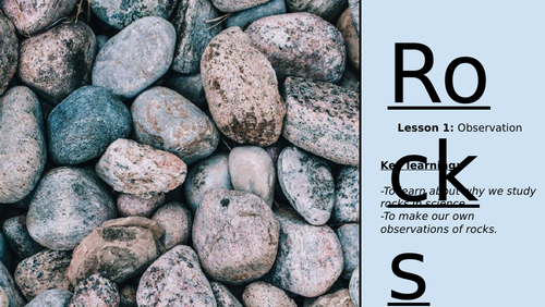 Rocks - KS2 Science Unit | Teaching Resources