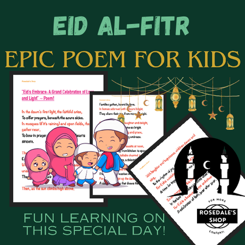 Poem for Eid Al-Fitr: Eid's Embrace: A Grand Celebration of Love & Light