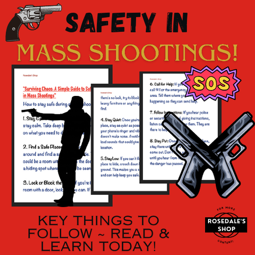 Surviving Chaos: A Simple Guide to Safety in Mass Shootings ~ TOP TEN POINTS