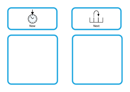 Visual Timetable For Home
