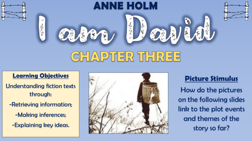 I am David - Anne Holm - Chapter 3 - Double Lesson!