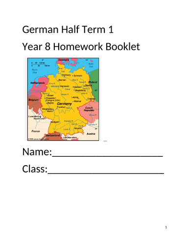 Stimmt 2 Homework Booklet 1