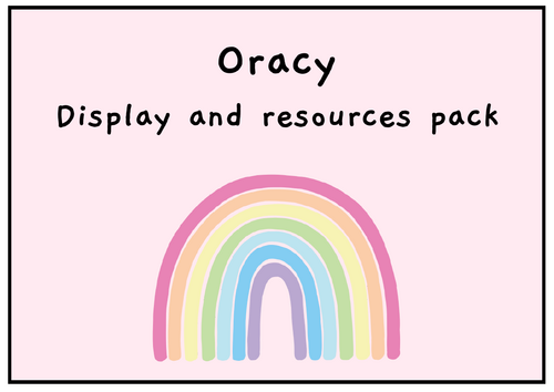 Oracy Classroom Display and Resources for KS1 and KS2