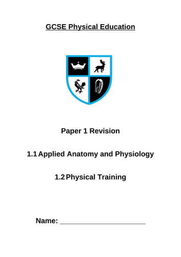 GCSE PE Revision Booklets | Teaching Resources