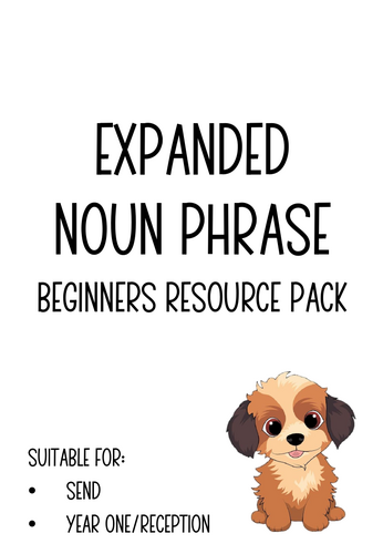 Expanded Noun Phrases Activity Pack