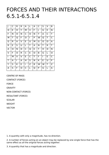 Physics Paper 2 Higher Puzzle Bundle and Answers