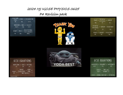 PHYSICS 0625 REVISION PAPER 4