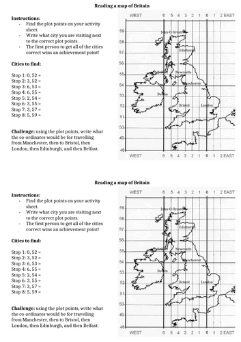 Geography; map skills KS3