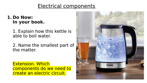 KS3 - Electricity: Components
