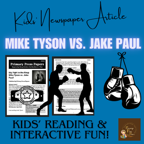Mike Tyson vs. Jake Paul! ~ The Ultimate Boxing Showdown! Kids Reading & Fun