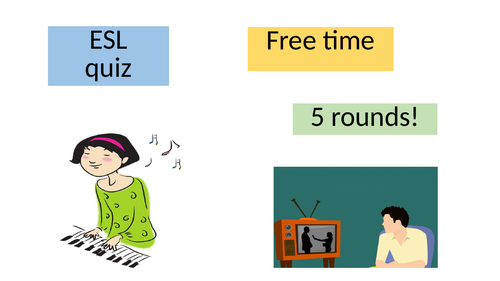 ESL Free Time Quiz