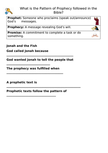 8.2 Prophecy and Promise: What is the pattern of prophecy followed in the Bible? (Lesson 1)