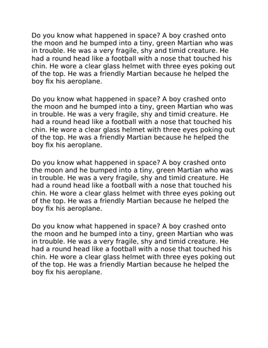 The way back home planning Year 2