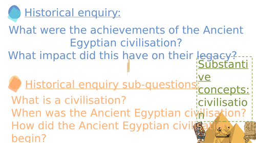 How did the Ancient Egyptian civilisation begin?