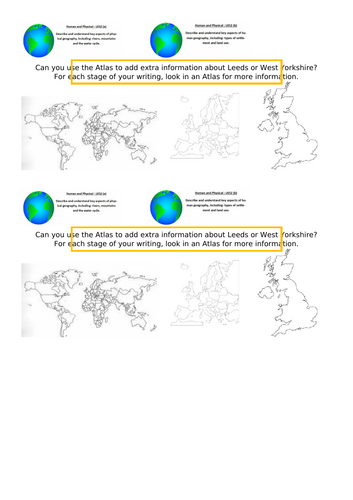 Physical and human features case study lesson