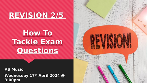 How To Tackle Exam Questions in AS Music (Eduqas)