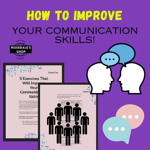 5 Exercises That Will Improve Your Communication Skills! ~ Reading
