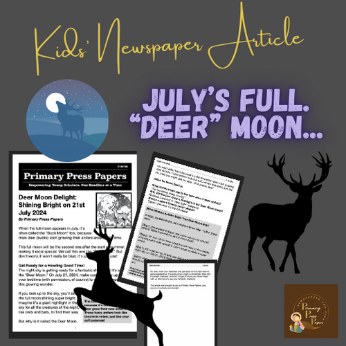 Deer Moon Delight: Shining Bright on 21st July 2024