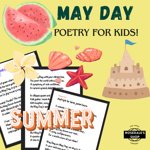 May Day Revelry: A Symphony of Springtime" ~ POEM for May the 1st!