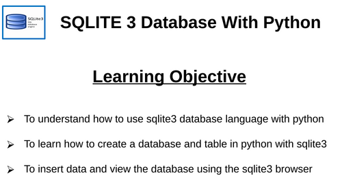 SQL database with Python