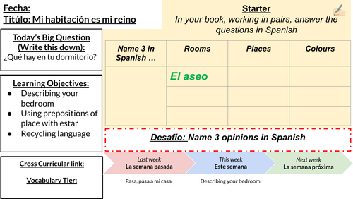 4.4 Mi habitación es mi reino (Claro 1)