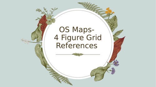 OS Maps Powerpoint for KS3 Geography