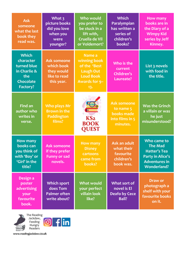 Book Quest KS2