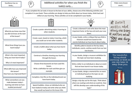 A3 Extension Task Sheet for Students