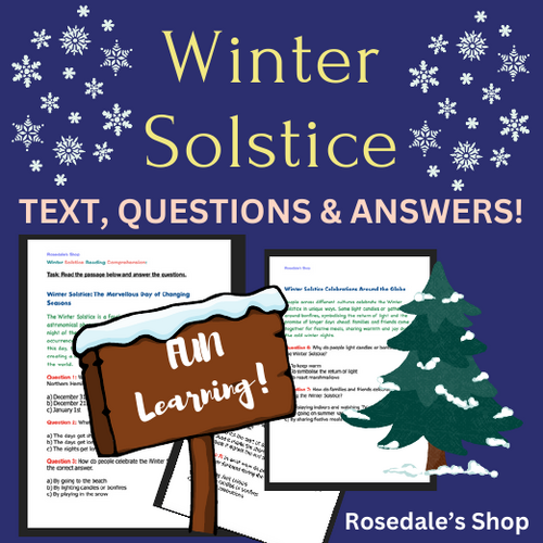 Winter Solstice Wonders: The Significance of the Shortest Day, Longest Night (Text, Q and  A)