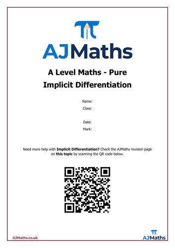 A Level Maths | Implicit Differentiation