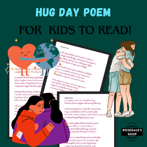Hug Day Harmony: A Hug-tastic Odyssey of Laughter & Love ~ Rhyming Poem 12th Feb