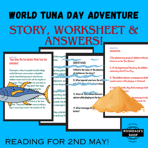 The Sea Sprites' ~ World Tuna Day: Story, Questions & Answers
