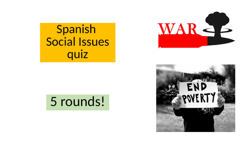 Spanish Social Issues Quiz