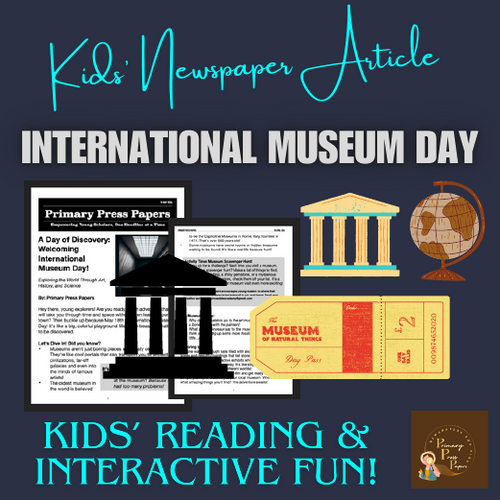 International Museum Day ~ Reading Adventure & EPIC Activity!