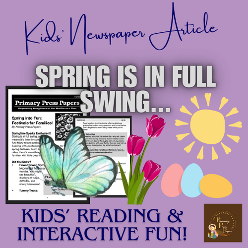 Spring into Fun: Festivals for Families ~ Kids Reading Adventure!