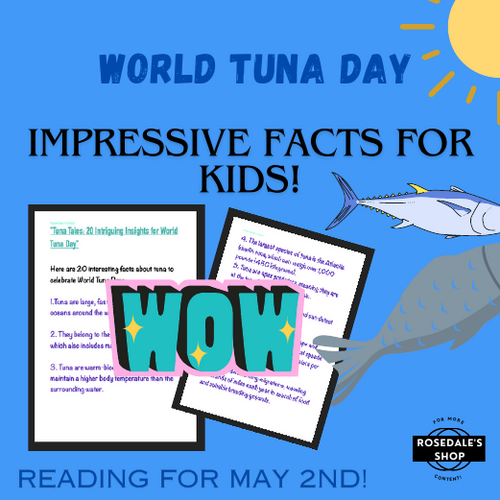20 Intriguing Insights for World Tuna Day for Kids to Discover!