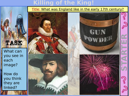 L1 What was England like in the 17th Century? - The Gunpowder Plot