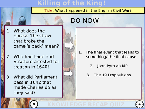 L5 Events of the English Civil War