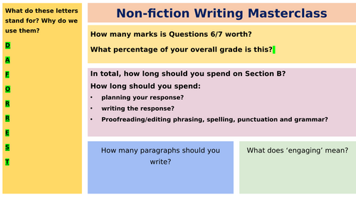 Edexcel IGCSE Non-Fiction /Transactional Writing  Masterclass